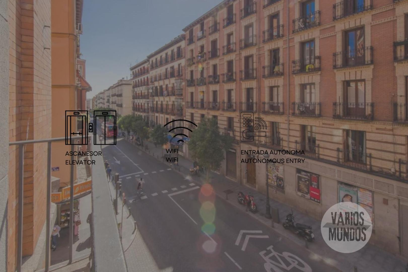 Cool Apt En El Downtown De Madrid-La Latina Exteriör bild